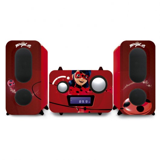 BigBen Ladybug Micro Hi-Fi/Reprodutor CD/Radio FM Infantil