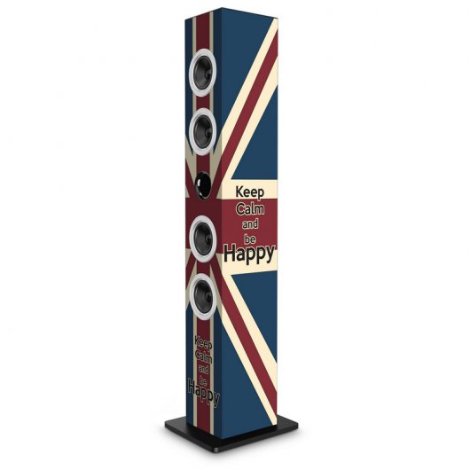 BigBen Interactive Keep Calm 2 Torre de Sonido Bluetooth 20W