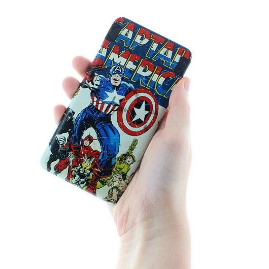 Lazerbuilt Powerbank 6000 mAh Capitán América