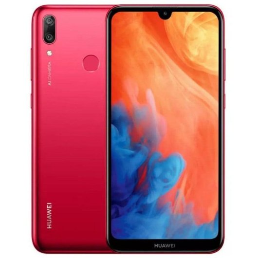 Huawei Y7 2019 4G 3GB 32GB 6.26" Vermelho Coral