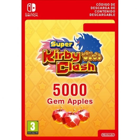Super Kirby Clash: 5000 Gemas Manzana Nintendo Switch Nintendo eShop