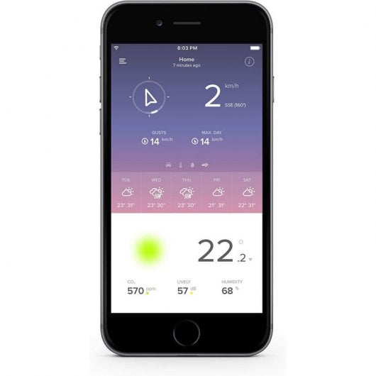 Netatmo NWA01-WW Anemómetro para Estación Meteorológica Netatmo