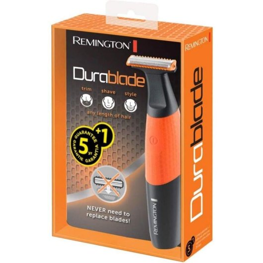 Remington MB010 Durablade Barbero Inalámbrico Negro/Naranja