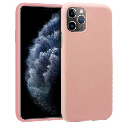 Cool Funda Silicona Rosa para iPhone 11 Pro