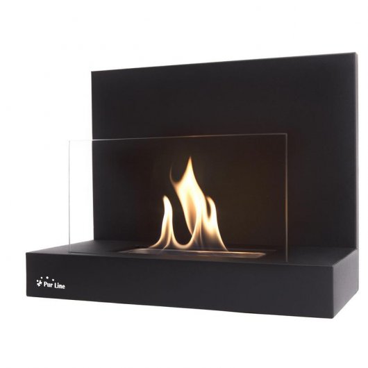 Purline Sirius Biochimenea Mural 1.2kW Negra