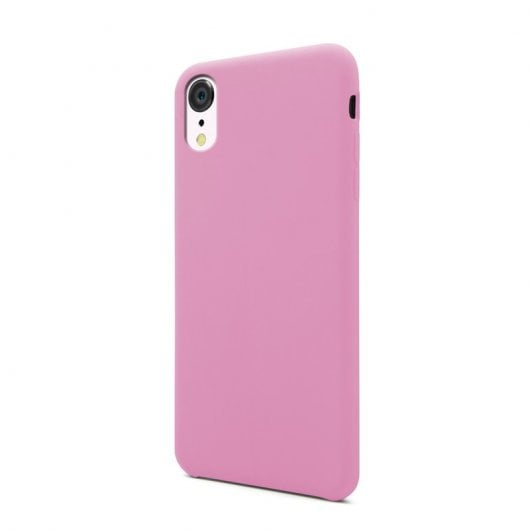 Unotec Funda Soft Rosa Oscuro para iPhone XR 