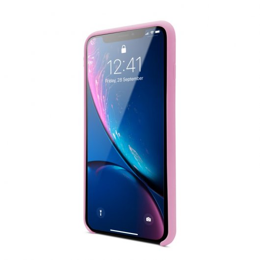 Unotec Funda Soft Rosa Oscuro para iPhone XR 