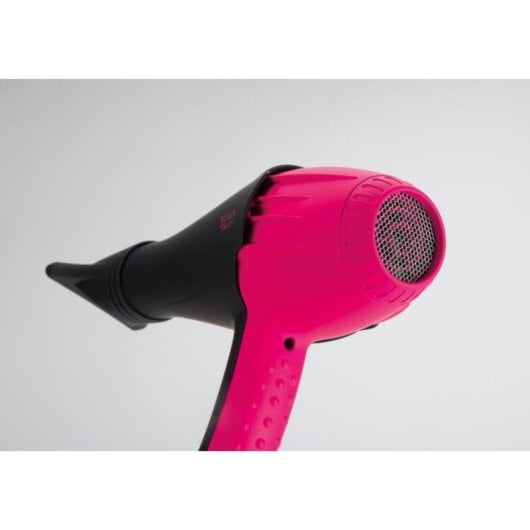 Secador de Cabelo Profissional Iónico Jata SC1040 2000W 3 Temperaturas 2 Velocidades Difusor Preto/Rosa