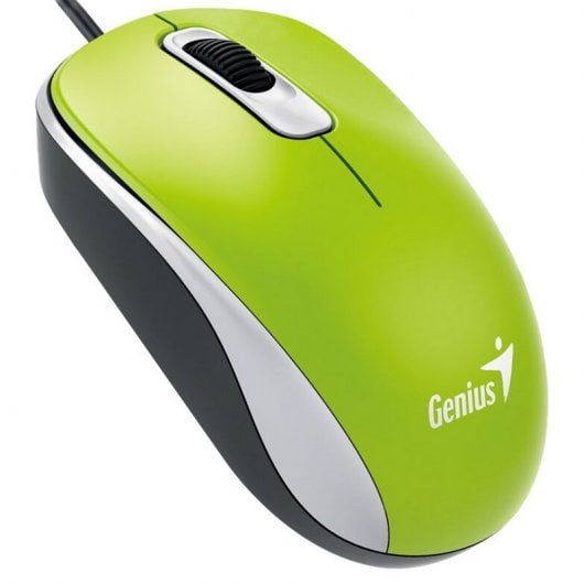 Genius DX-110 Ratón Óptico 1000DPI Verde