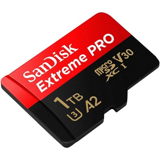 SanDisk Extreme Pro MicroSDXC 1TB Clase 10 U3 V30 A2 + Adaptador SD