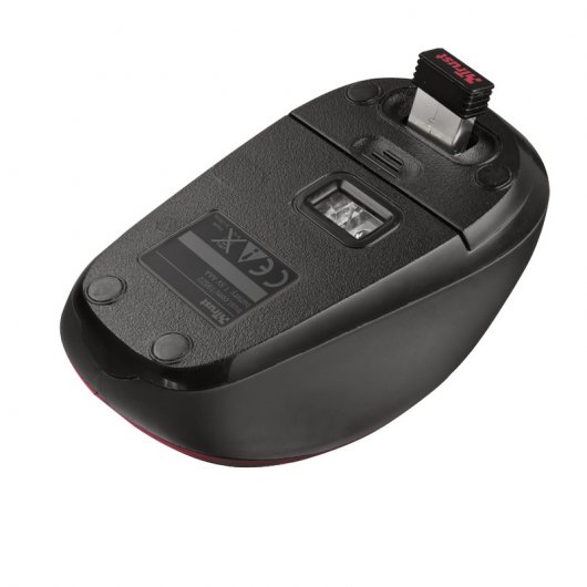 Trust 19522 mouse RF Wireless Ottico 1600 DPI
