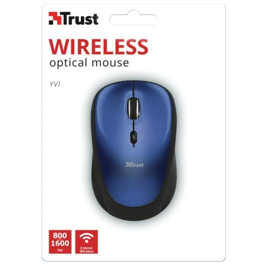Trust 19663 mouse RF Wireless Ottico 1600 DPI