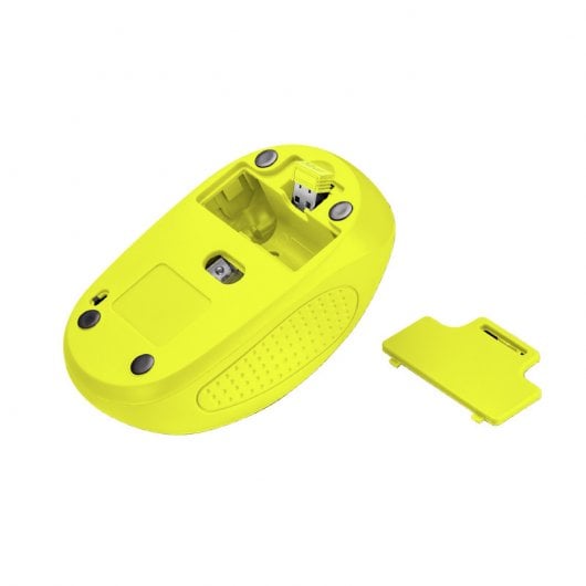 Trust Primo Ratón Inalámbrico 1600DPI Amarillo