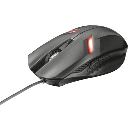 Mouse Trust Ziva Gaming USB 2000 DPI Nero LED 6 Pulsanti Programmabili