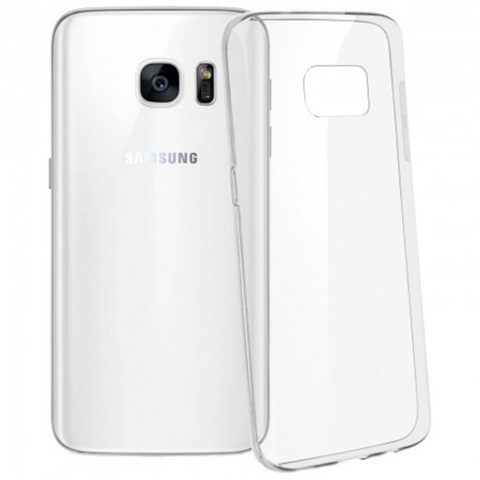 Avizar Funda Protectora de Silicona Flexible Ultrafina Transparente para Samsung Galaxy S7