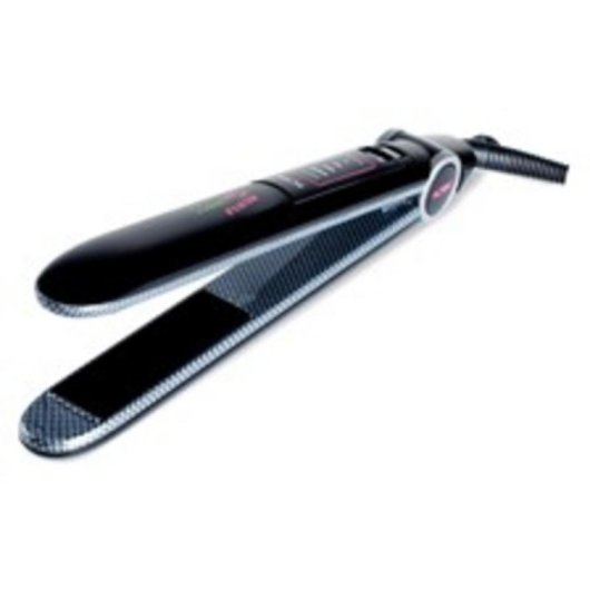 Prancha de Cabelo Cerâmica Solac Long Perfect Lissé 200ºC Placas Extra Longas Preto Rosa