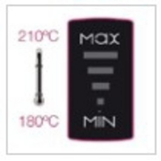 Prancha de Cabelo Cerâmica Solac Long Perfect Lissé 200ºC Placas Extra Longas Preto Rosa