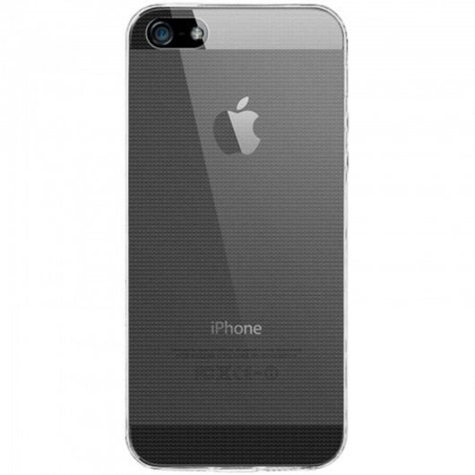 Custodia protettiva in silicone trasparente flessibile ultrasottile Avizar per iPhone 5 / iPhone 5S / iPhone SE