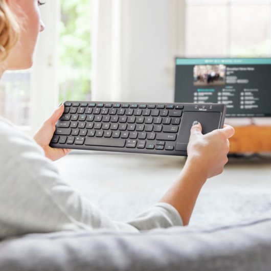 Trust Mida Teclado Inalámbrico Bluetooth con Touchpad XL