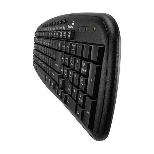 Genius KB-M225C Teclado Multimédia USB Preto
