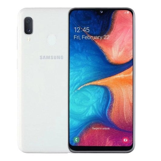 Samsung Galaxy A20e 3/32GB Blanco Libre Versión Importada EU