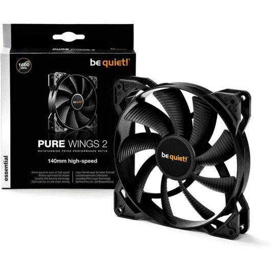 Be Quiet! Pure Wings 2 High-Speed Ventoinha 140mm