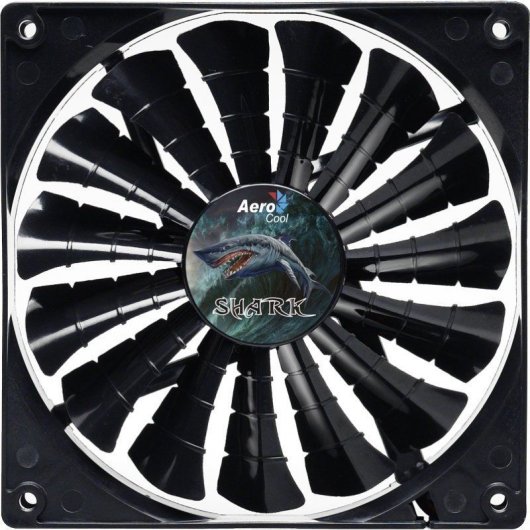 Aerocool Shark Ventilador 140mm Negro