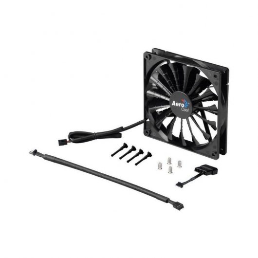 Aerocool Shark Ventilador 140mm Negro
