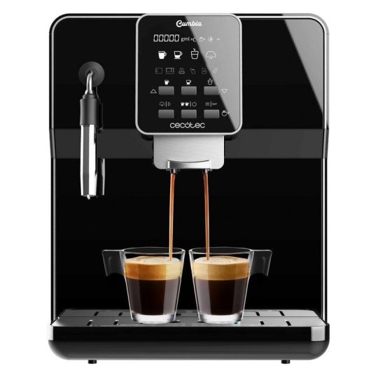 Cafeteira Superautomática Cecotec PowerMatic-ccino 6000 Serie Nera 1,7L 19 bares com moinho e vaporizador