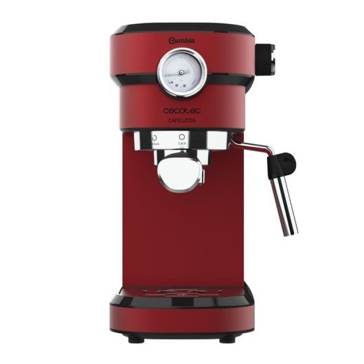 Caffettiera Espresso Cecotec Cafelizzia 790 Shiny Pro 1,2L 20 bar con manometro e vaporizzatore