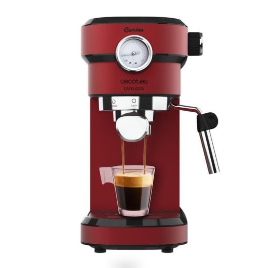 Caffettiera Espresso Cecotec Cafelizzia 790 Shiny Pro 1,2L 20 bar con manometro e vaporizzatore