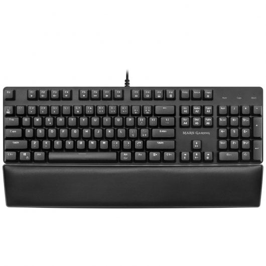 Tacens Mars Gaming MK5 Clavier de jeu mécanique Commutateur RVB Portugais Rouge