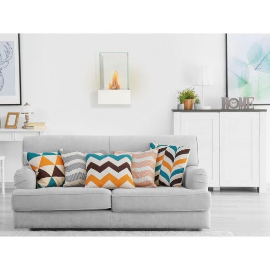 Purline Pontos Biochimenea Mural 750W Blanca
