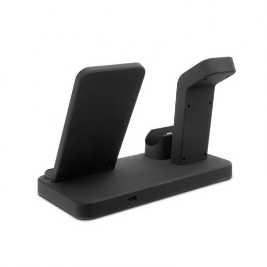 Nueboo Cargador de inducción para iPhone/AirPods/Apple Watch