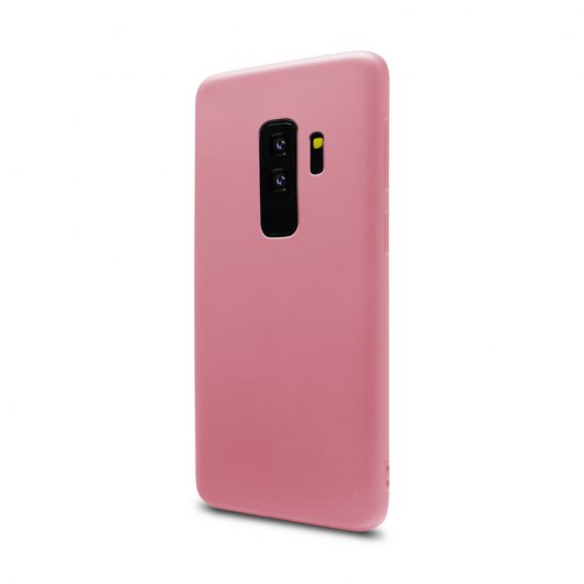 Unotec Funda Soft Rosa Oscuro para Samsung Galaxy S9 Plus