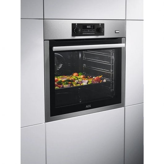 AEG BPS351120M Horno Multifunción Pirolítico 71L A+ Acero Inoxidable