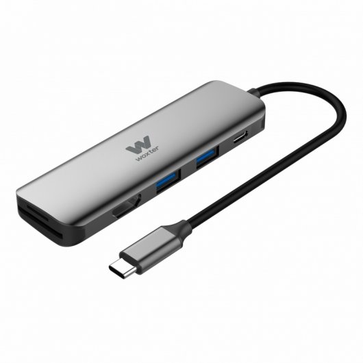 Woxter PE26-165 Hub USB-C Multipuerto