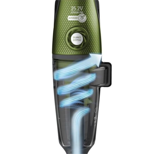 Aspirador sem Fio Rowenta Air Force Serenity RH9172WO 25.2V 70min Filtro 0,5L Ultra Silencioso