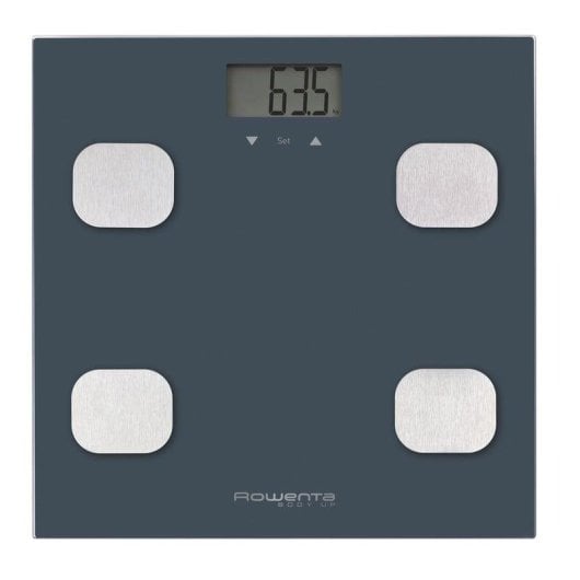 Balança Digital Rowenta Body Up Até 150 kg IMC Gordura Corporal LCD