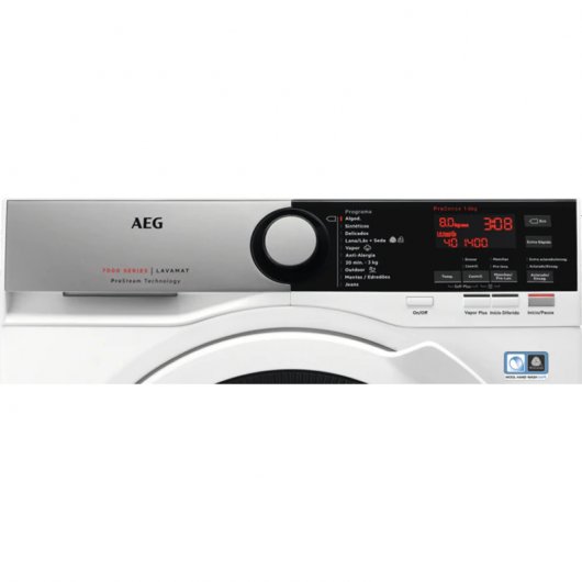 AEG L7FEE841 Lavadora Carga Frontal 8Kg C Blanca