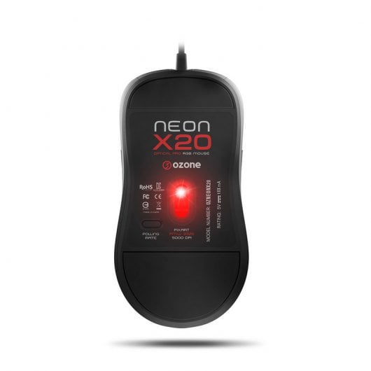 Mouse da gioco Ozone Neon X20 RGB 10000 DPI