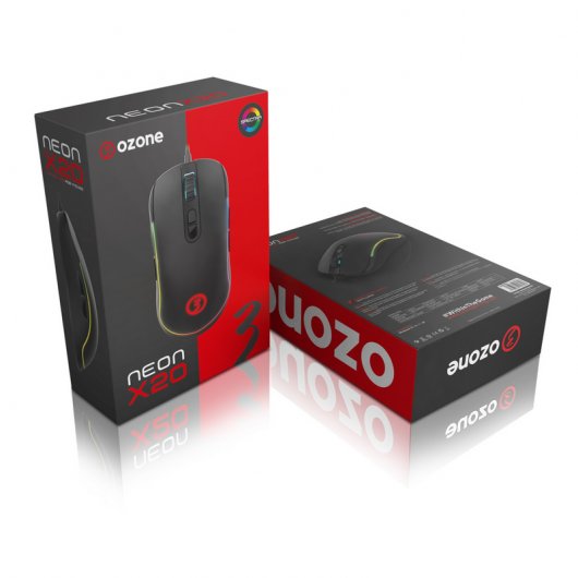 Mouse da gioco Ozone Neon X20 RGB 10000 DPI