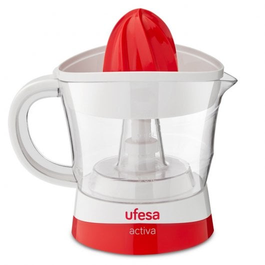 Ufesa EX4936 Activa Espremedor 25W Branco/Vermelho