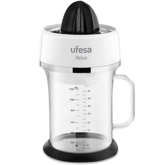 Ufesa EX4970 Delux Espremedor 40W Branco/Preto