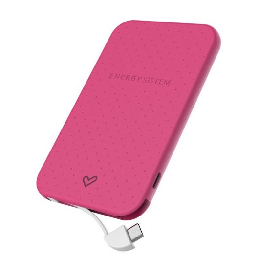Energy Sistem Extra Battery PowerBank 2500mAh Fucsia