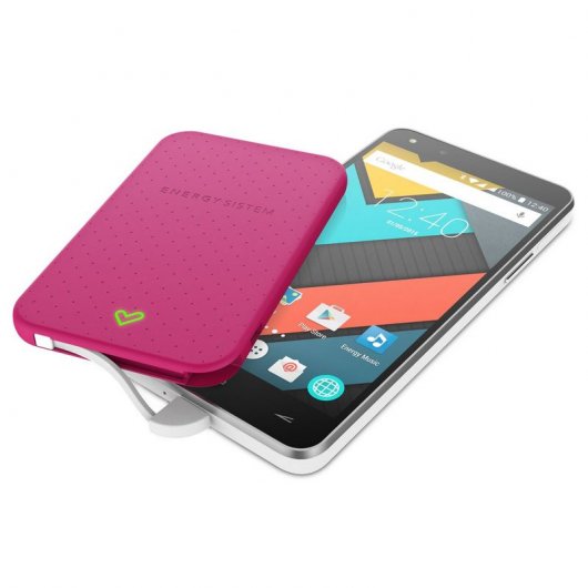 Energy Sistem Extra Battery PowerBank 2500mAh Fucsia