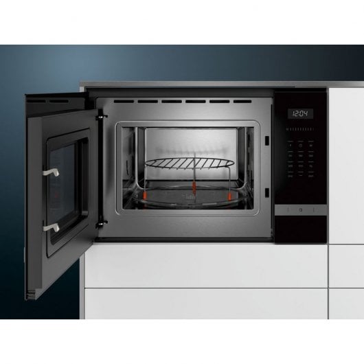 Siemens iQ500 BE555LMS0 Microondas Integrable 25L 900W Negro/Acero Inoxidable