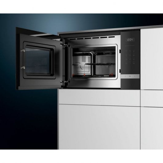 Siemens iQ500 BE555LMS0 Microondas Integrable 25L 900W Negro/Acero Inoxidable