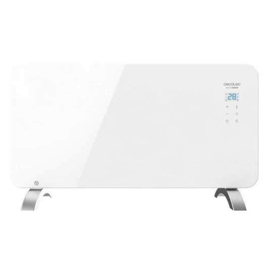 Convecteur Électrique Cecotec Ready Warm 6700 Crystal Connection 1500W Wifi Verre Tactile IP24 Programmation