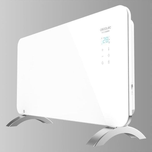 Convecteur Électrique Cecotec Ready Warm 6700 Crystal Connection 1500W Wifi Verre Tactile IP24 Programmation